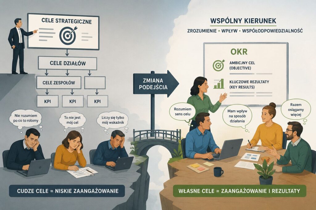 OKR - zmiana podejścia do zarządzania celami