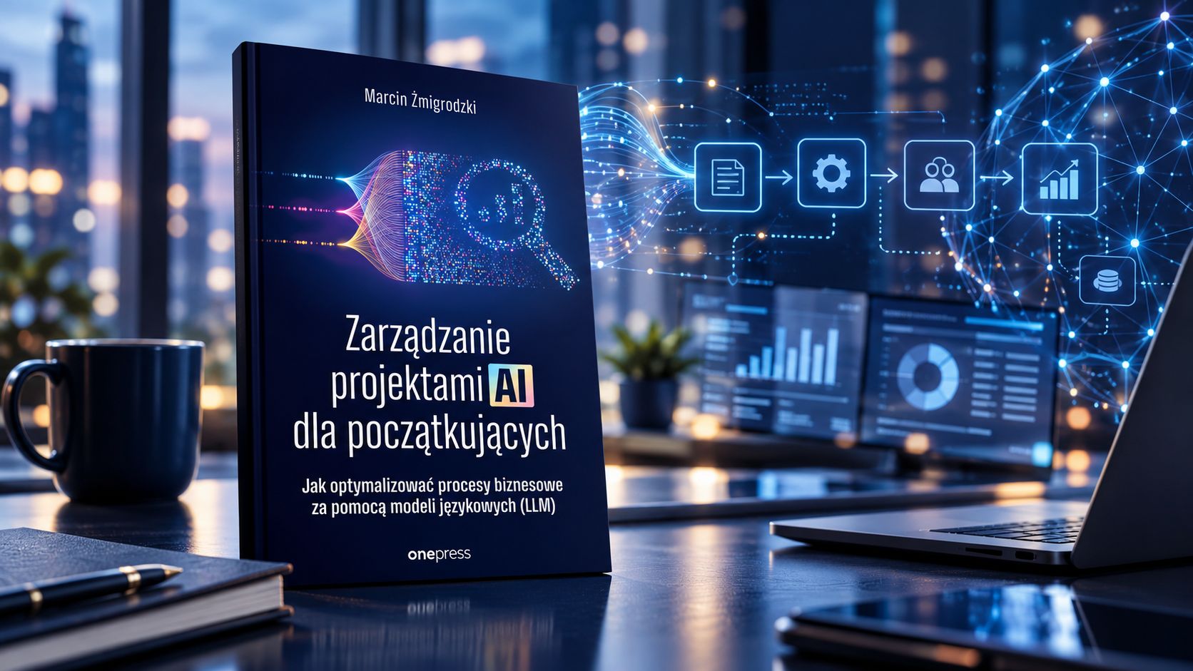 Zarządzanie projektami AI dla początkujących, Marcin Żmigrodzki. Moja opinia o książce